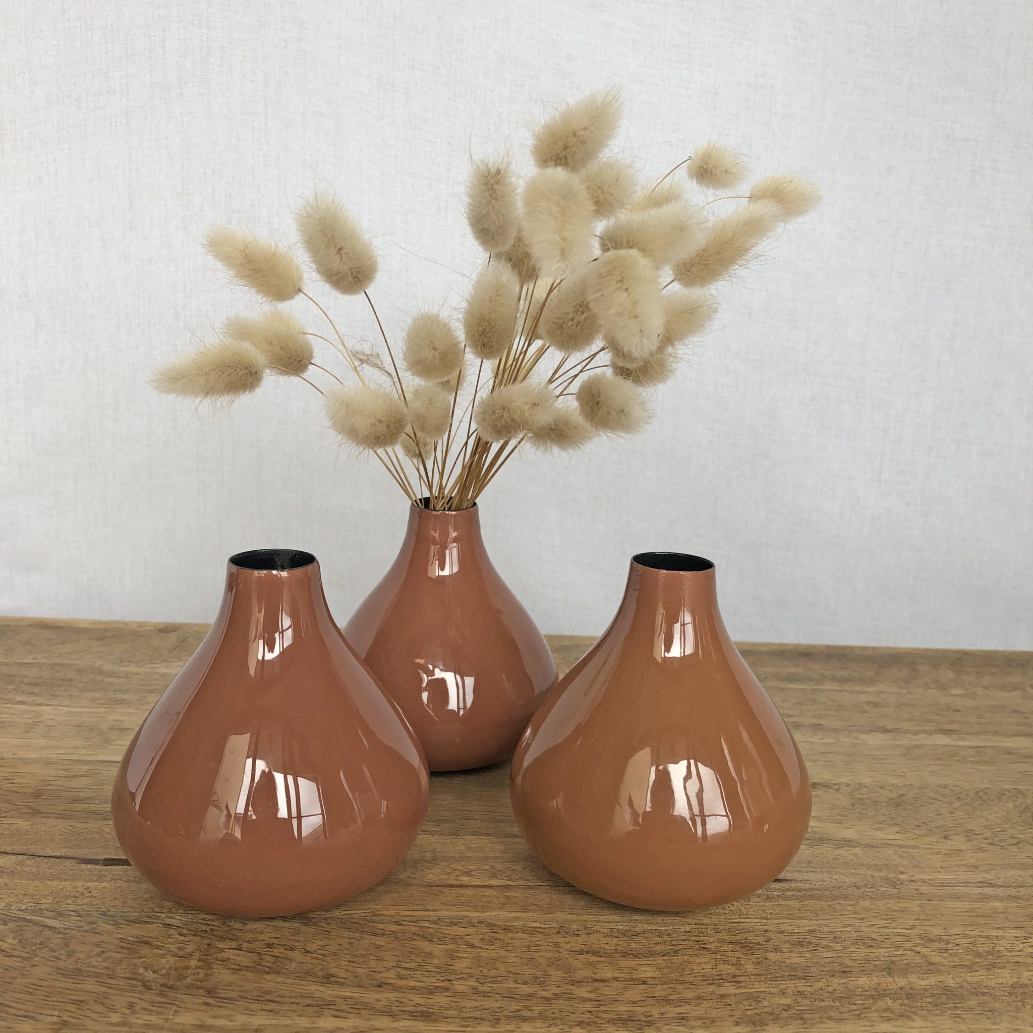 BURNT ORANGE BUD VASE BeDesigned