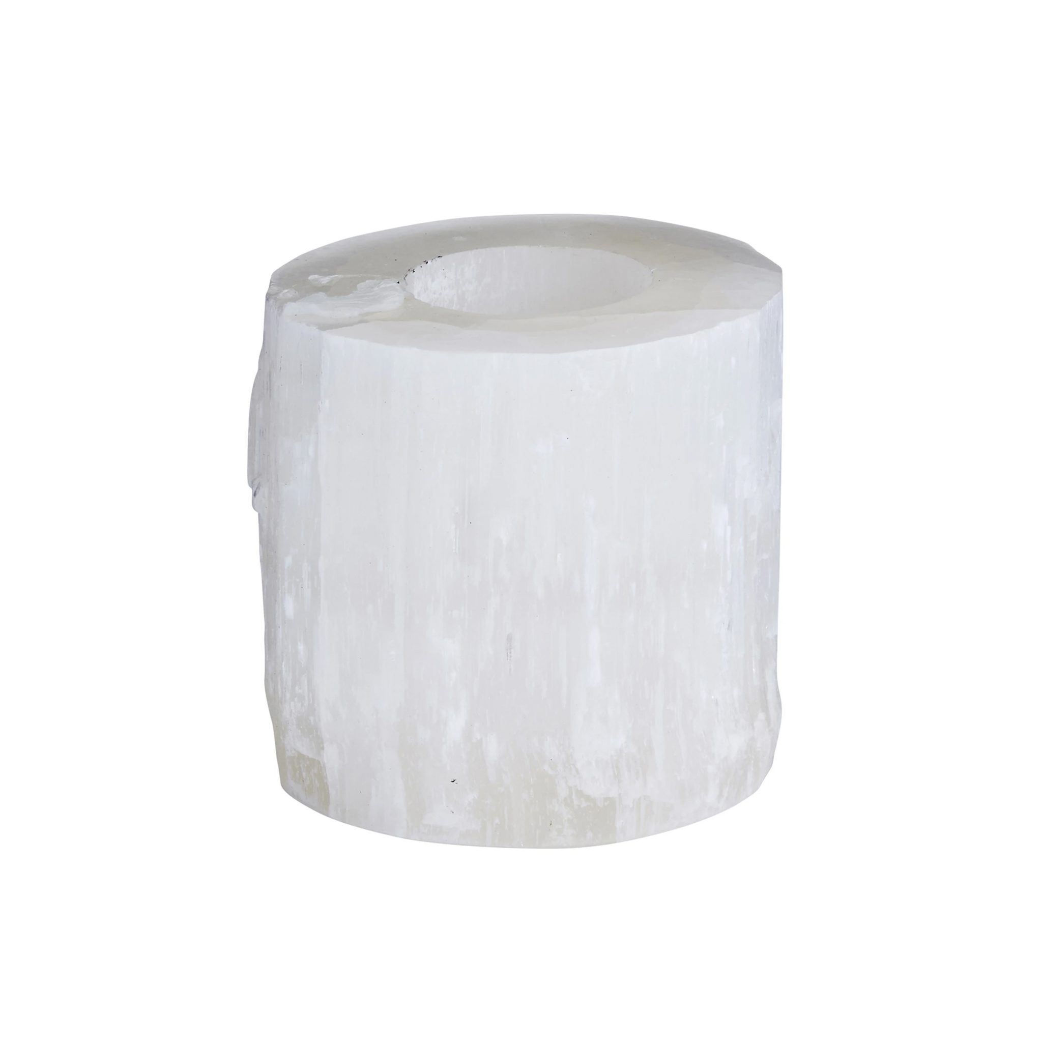 SELENITE TEALIGHT CANDLE HOLDER BeDesigned